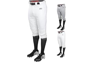 Rawlings Men's Launch Series Baseball Pants | Knicker Fit | Adult Sizes | Solid | Multiple Colors