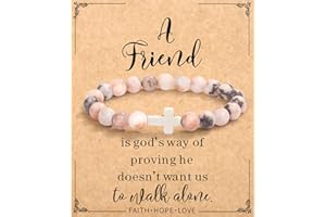 PADERAST Christian Mothers-Day Gifts for Women, First Communion Confirmation Graduation Gifts Religious Cross Bracelet for Mom/Daughter/Friend/Sister/Grandma/Granddaughter/Godmother/Her, Inspirational Birthday Faith Based Jesus Jewelry