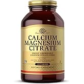 Solgar Calcium Magnesium Citrate, 250 Tablets - Supports Healthy Bones & Teeth - Musculoskeletal & Nervous System Support - Highly Absorbable - Non-GMO and Vegan - 50 Servings