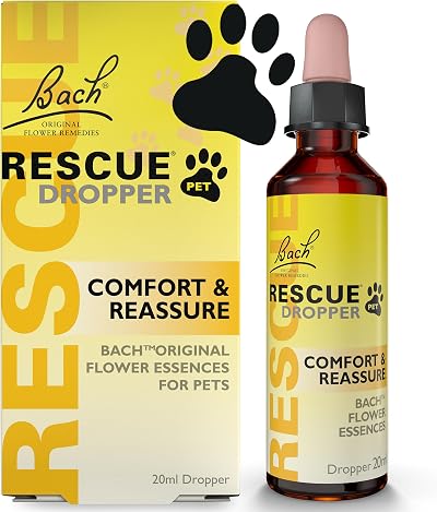 RESCUE Rescue Pet Dropper Calming Drops for Dogs Cats 20ml UK Made