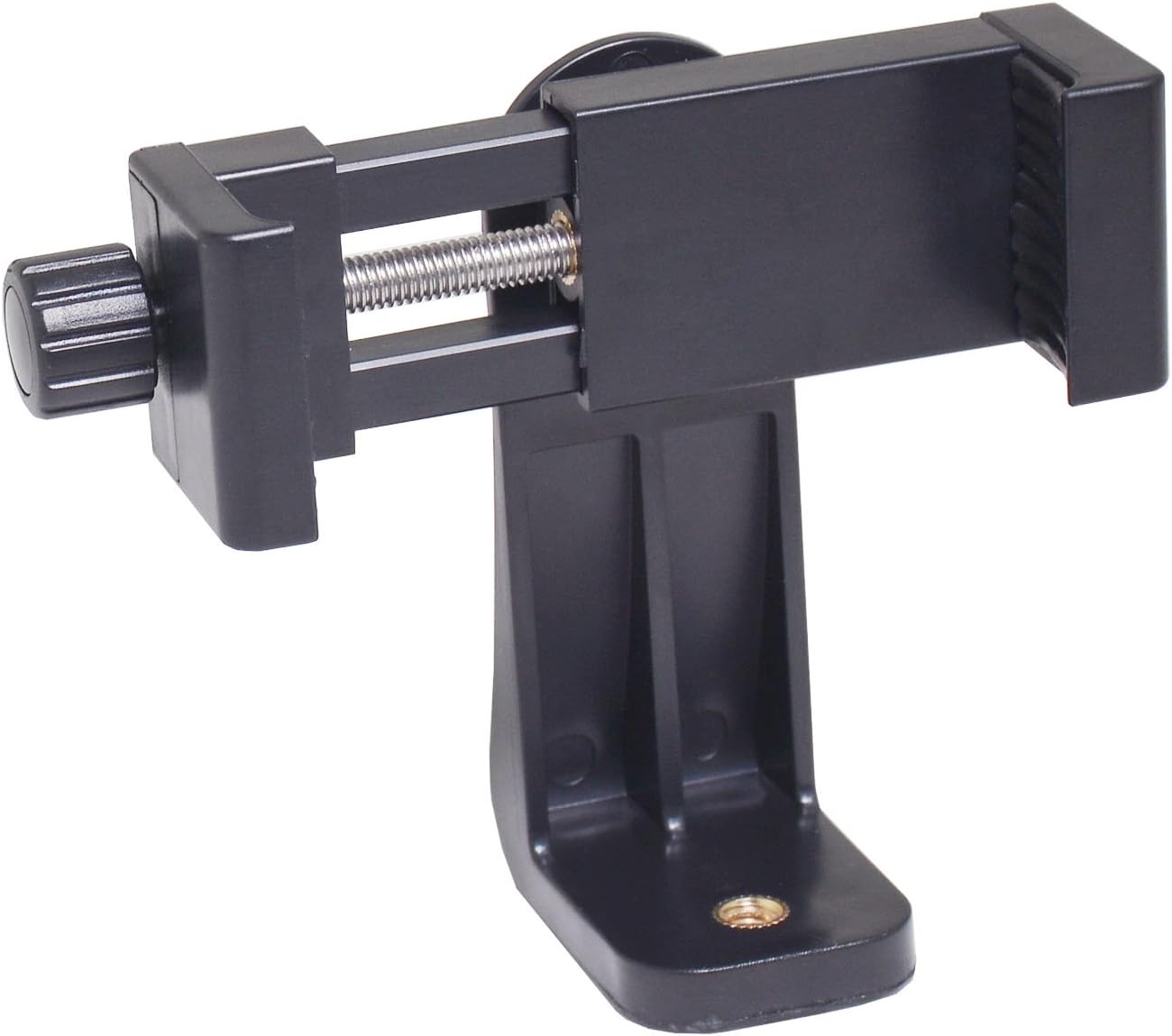 Bestshoot Phone Tripod Mount Adapter & Smartphone Remote Controller, Smartphone Holder Clip Compatible with iPhone Samsung and All Cell Phones, Rotates Vertical Horizontal Adjustable Clamp