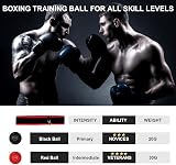 Dermasy Boxing Training Ball Set with Headband for Reaction and Speed view 4