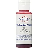 Americolor Pink 2 oz. Cake Decorating Candy Making Candy Color Oil