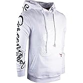SCREENSHOT Mens Urban Premium Fleece Hoodie - Animation Cartoon Character Embroidery Patch Gel Print Hooded Sweatshirt