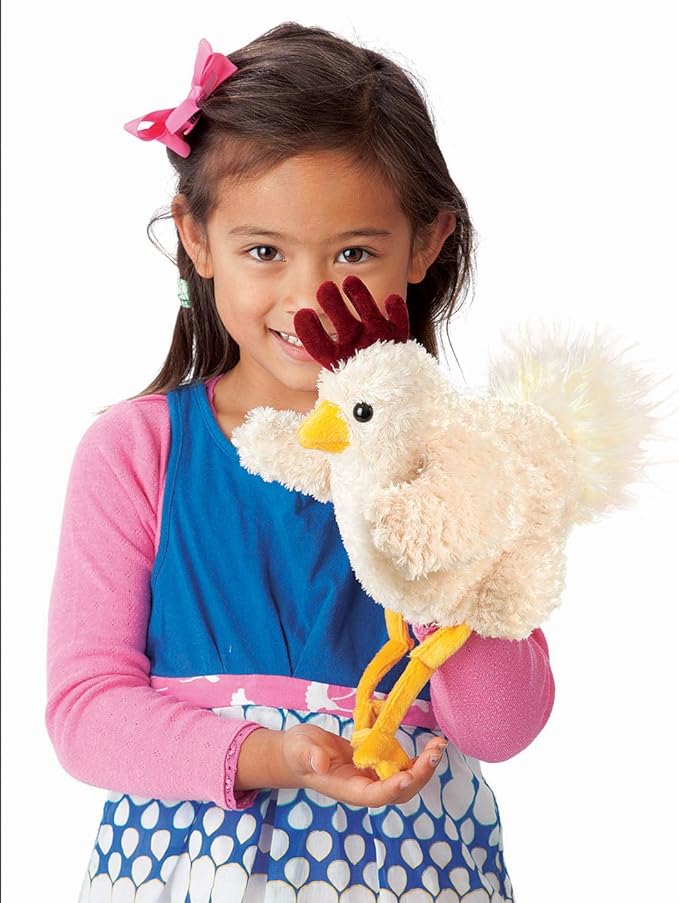 folkmanis chicken puppet
