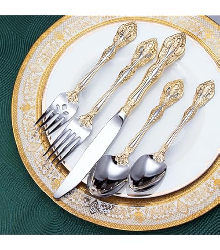 Amazon.com: Shinepukur Everglades Bone China Place Settings, 5