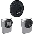 JJC V10 Lens Cap Cover, Protective Lens Cap for Canon PowerShot V10 Vlog Camera, Canon V10 Lens Protector, Rotation for Open