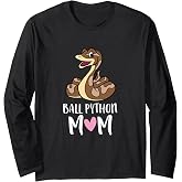 Ball Python Mom Snake Ball Python Long Sleeve T-Shirt