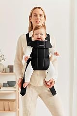 BabyBjörn Baby Carrier Mini Woven Black Infant Carrier 0-12 Months view 2