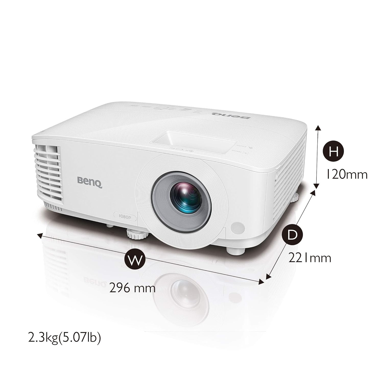 Benq MH550 video - Proyector (3500 lúmenes ANSI, DLP, 1080p ...