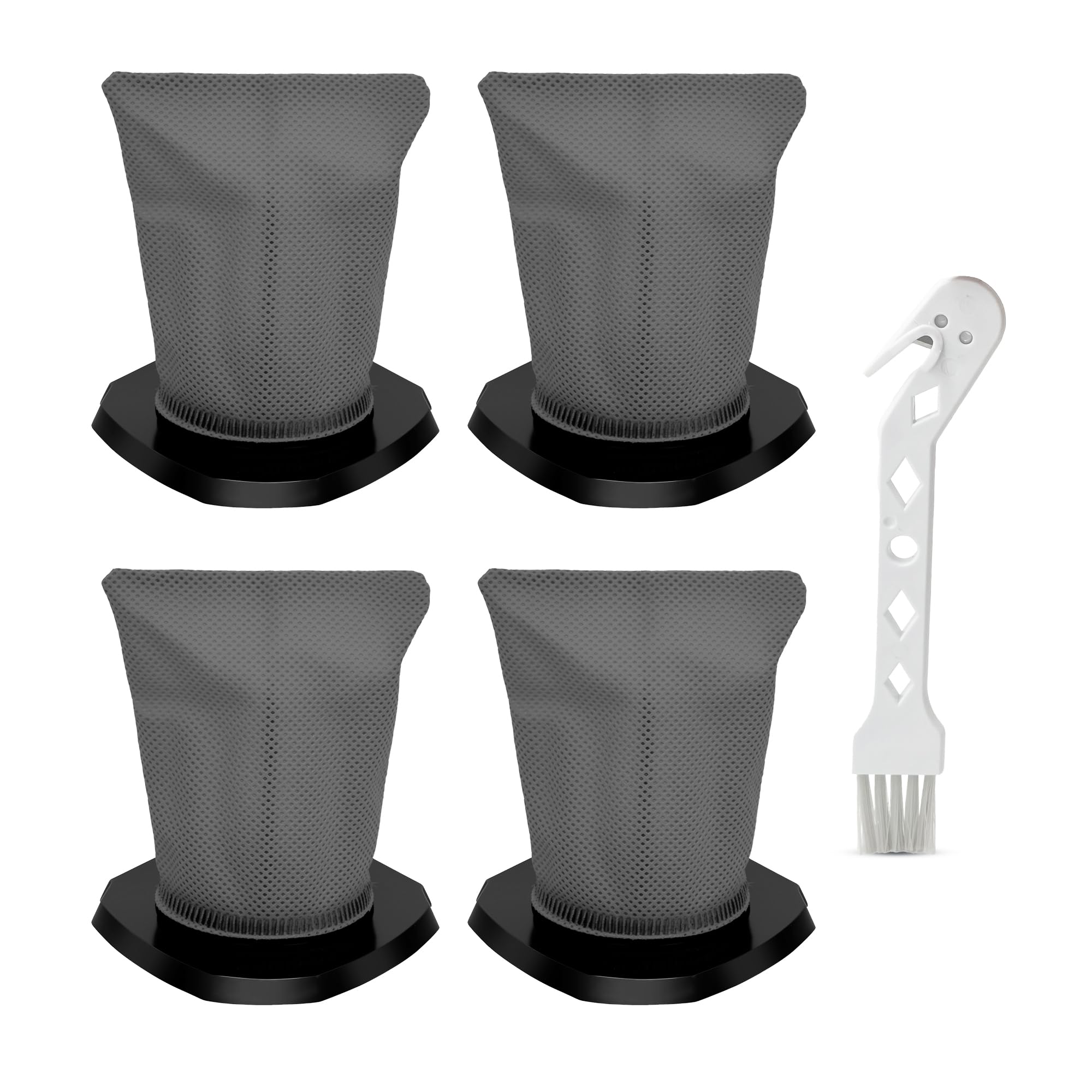 Photo 1 of Smilefil 4-Pack F113 HEPA Filters Compatible with Dirt Devil Simplistik Plus 3-in-1 Corded Stick Vac SD20000RED & SD22010, Replaces Part #AD40113