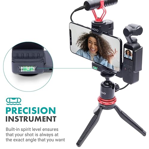 Movo OPR-50 Smartphone Video Rig Compatible with DJI OSMO Pocket