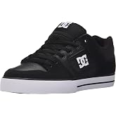 DC SHOES mens Pure Low Top Lace Up Casual Skate Shoe Sneaker