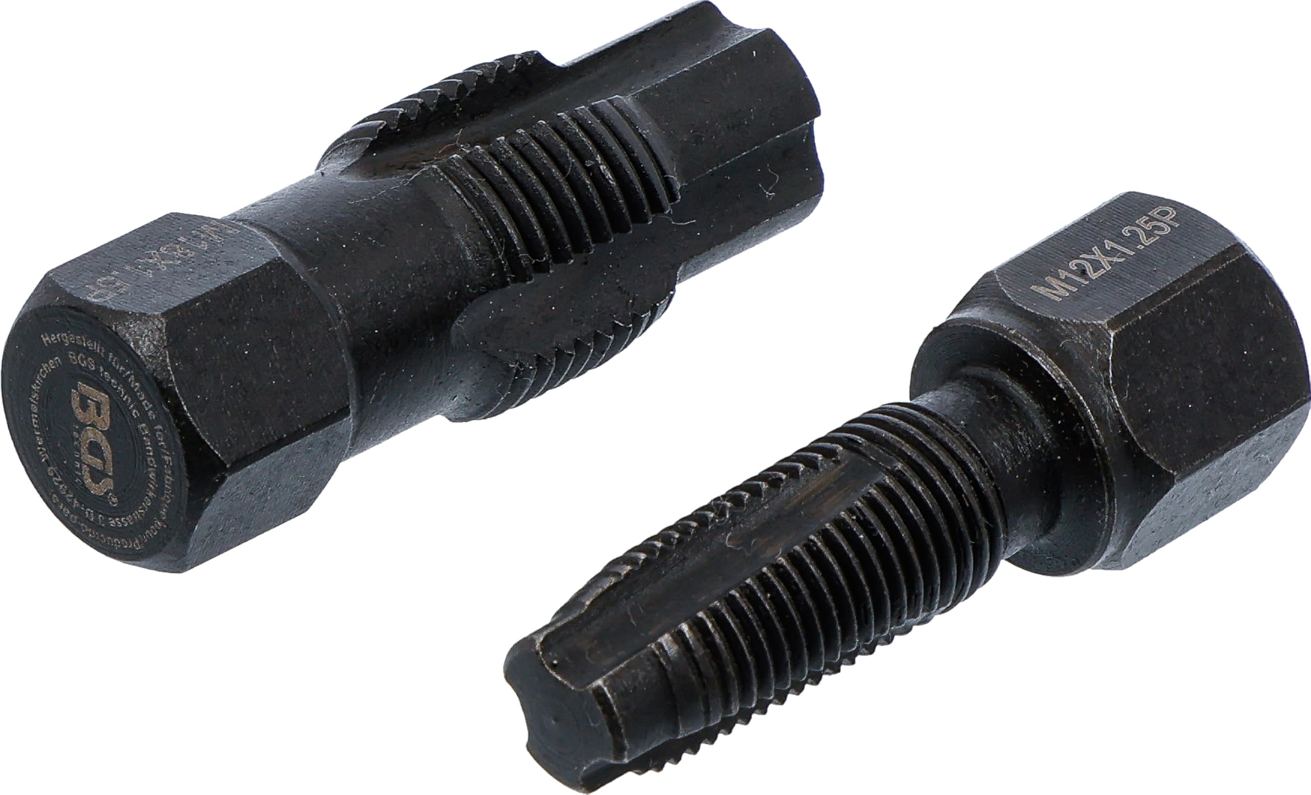 BGS 65591 | Repair Tool for Oxygen Sensor Thread | M18 x 1.5 mm | M12 x 1.25 mm | 2 pcs.