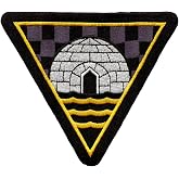 Pittsburgh Hockey Team Alternate Team Logo Jersey Patch Shoulder (Igloo)