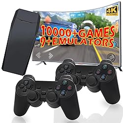 Hikonia Retro Game Console with 10000 Games,Plug