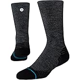 Stance Light Wool Crew Black MD (US Men's Shoe 6-8.5, Women's Shoe 8-10.5)