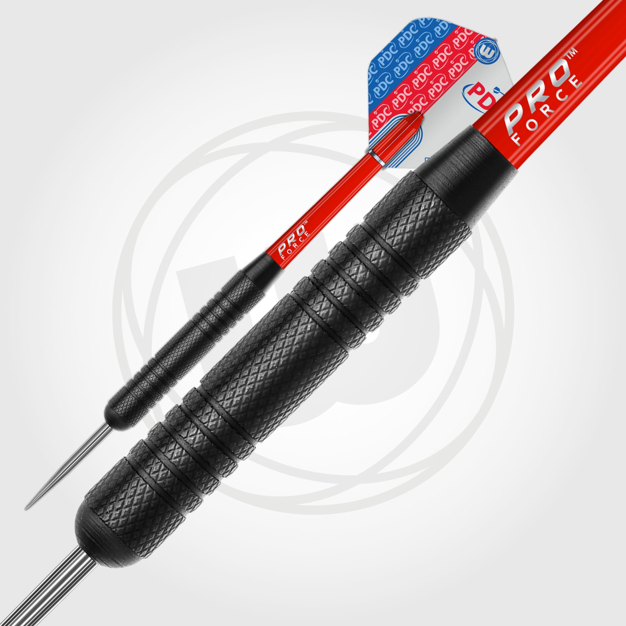 WINMAU PDC Blade 6 Dartscheibe Set mit Dart Surround – Steeldartscheibe Komplettset mit 2 Sets Steeldarts, Oche & Checkout-Karte – Professionelle Sisal Dartscheibe für Zuhause 6