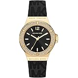 Michael Kors Lennox Three-Hand Stainless Steel Watch