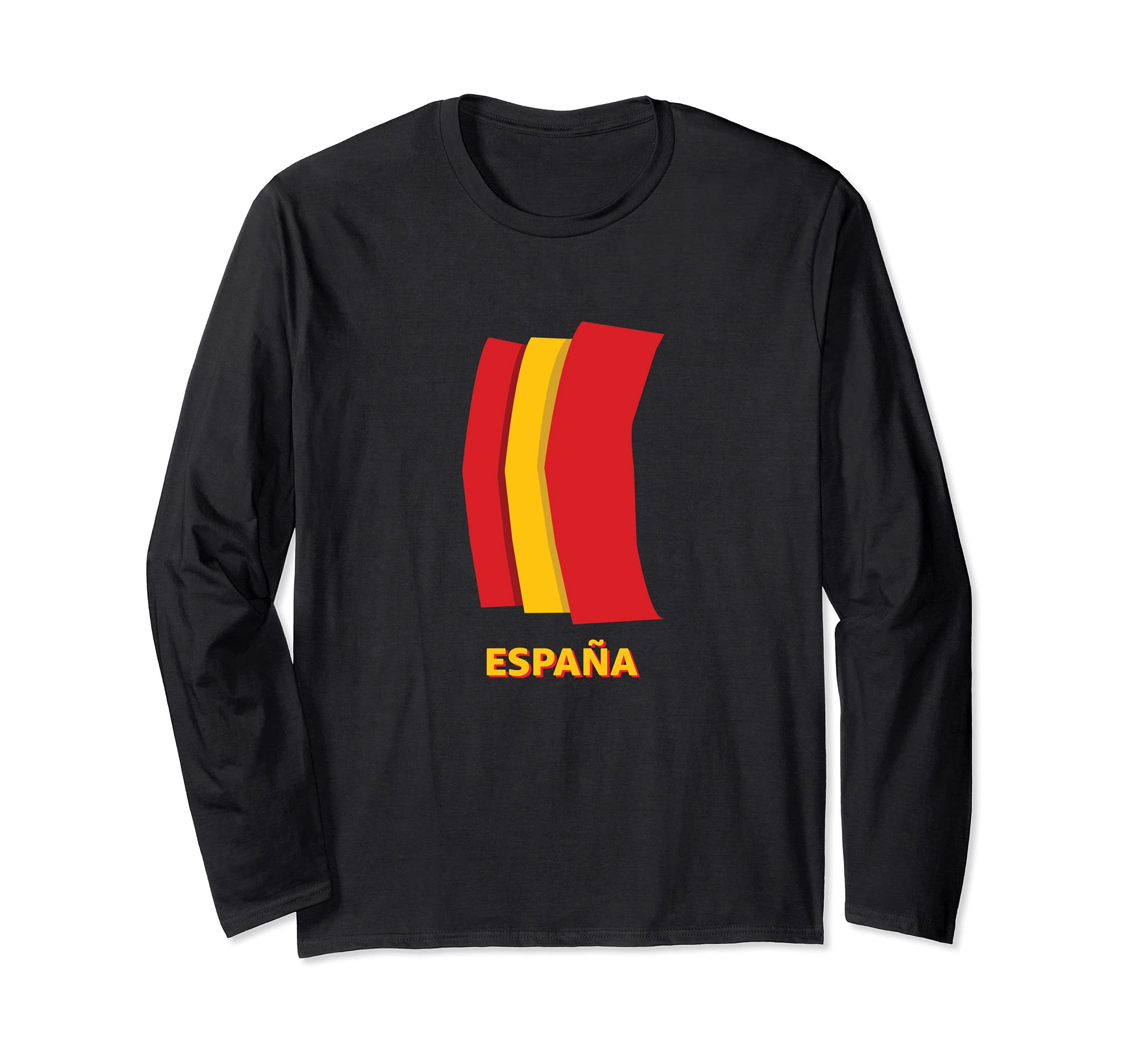 Spain Flag Long Sleeve T-Shirt