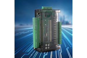 GAROSA FX3U-32MT Industrial Control Board 24V 1A 16 Input 16 Output High Speed PLC Programmable Logic Controller Industrial Control Board for Industrial Automation Control