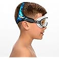 Frogglez Youth Wide View Anti-Fog Crystal Clear Swim Goggle Mask for Kids under 10 (Ages 4-10)