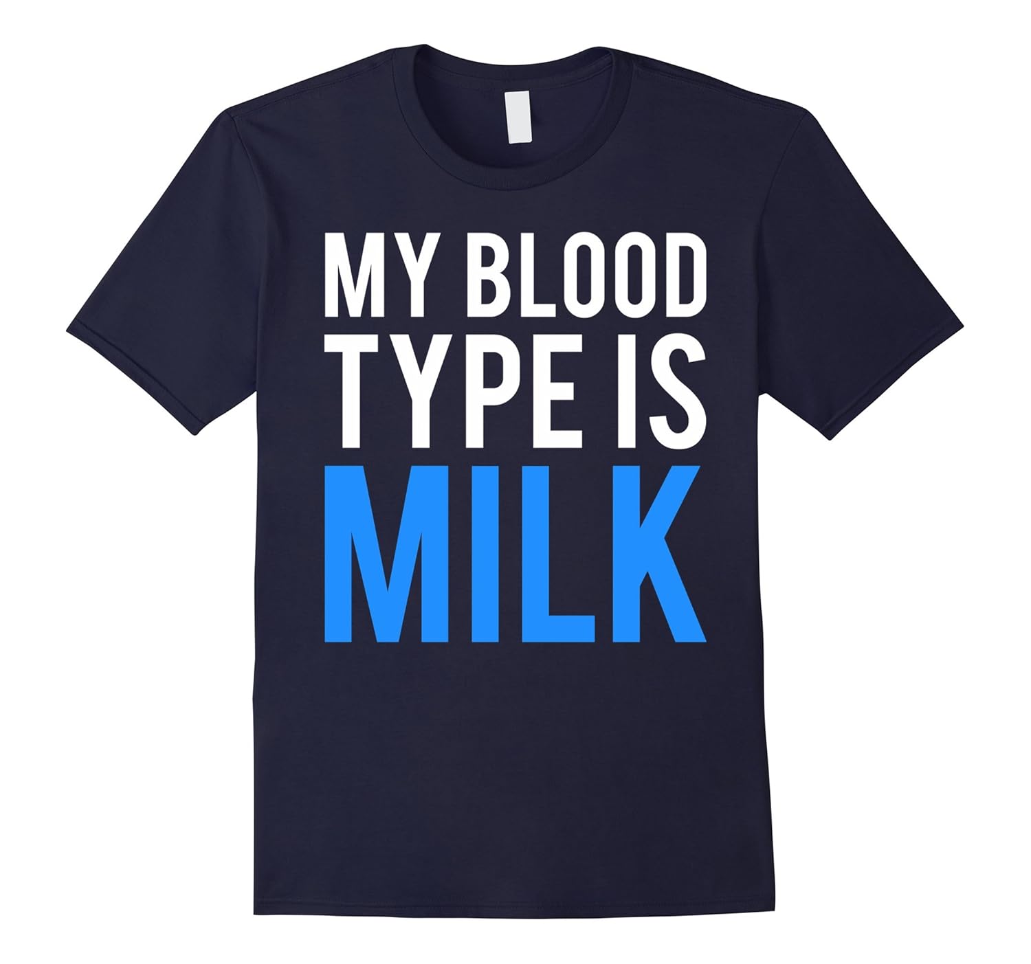 My Blood Type is Milk T-Shirt - Funny Spice Latte Tee-ANZ