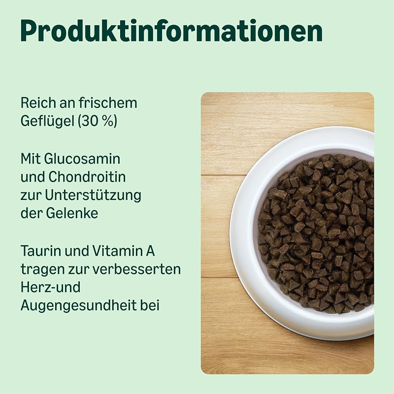 Katzenfutter komplett mit getreidefreiem Rezept Kätzchen mit frischem Huhn 3kg