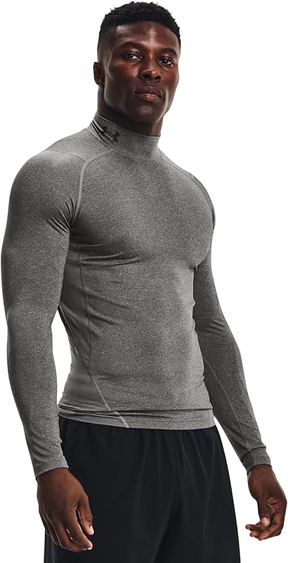 Camisa masculina under armour ua hg armor comp mock ls