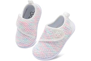 LeIsfIt Baby Shoes Boys Girls First Walking Shoes Non-Slip Infant Sneakers Lightweight Slip-on Crib Sneakers for First Walkers