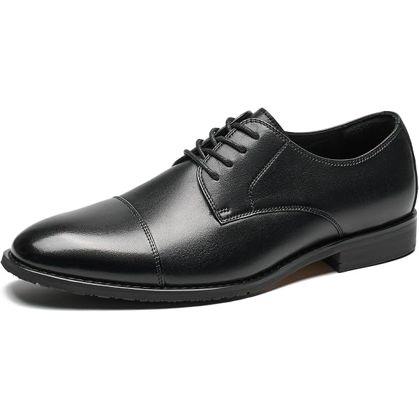 Amazon.com | NXT NEW YORK Men's Dress Shoes Lace Up Leather Oxford Shoes  for Men Comfortable Classic Modern Formal Business Shoes | Oxfords