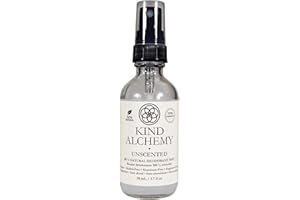 Fragrance Free Unscented Extra Strength Natural Magnesium Deodorant Spray & Body Mist – Mineral + Probiotic Formula, Alcohol-