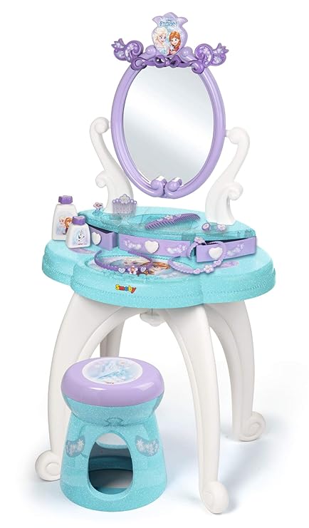 Smoby 320224 Frozen Frisiersalon, Blau