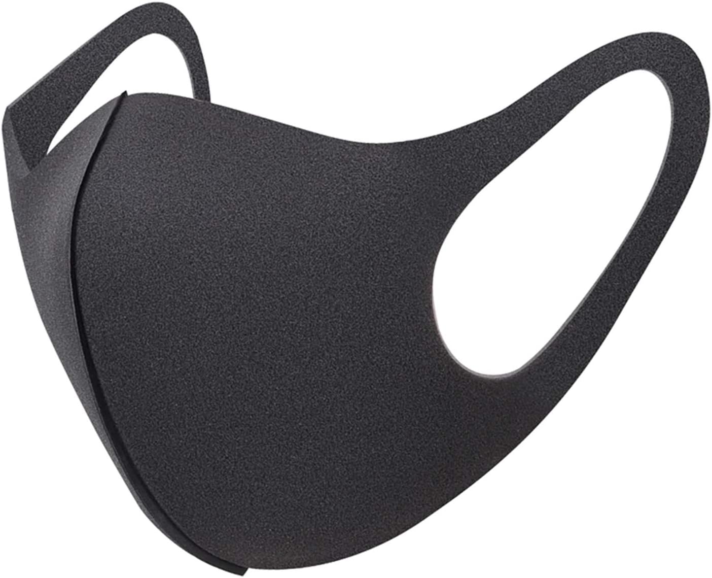 Pulgos Men's/Women's Anti Pollution Disposable Cotton Foam Mask (Black)