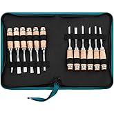 Monkey King Bar-12pcs Wood Carving Chisel Set- Sharp Woodworking Tools with Case Storage