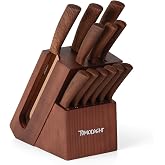 Hampton Forge Raintree Copper 13 Piece Block Set, Brown/Wood