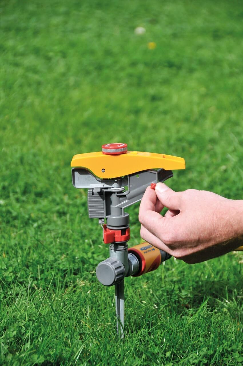 HOZELOCK, Pulsating Sprinkler Plus 450 m² : Large-area Spray Sprinkler, Fully Adjustable, Water Small to Large Circles - Image 5