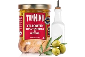 Tonnino Ventresca Tuna in Olive Oil 6.7 oz. Jars Pack of 6