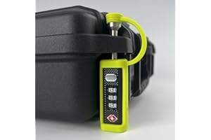 LAFENLIN TSA Approved Firearm Travel Case Locks Gun Case Hard Pistol Cases Lock Gun Carrying Case Lock, Cut-Proof Case Padlocks for Rifles