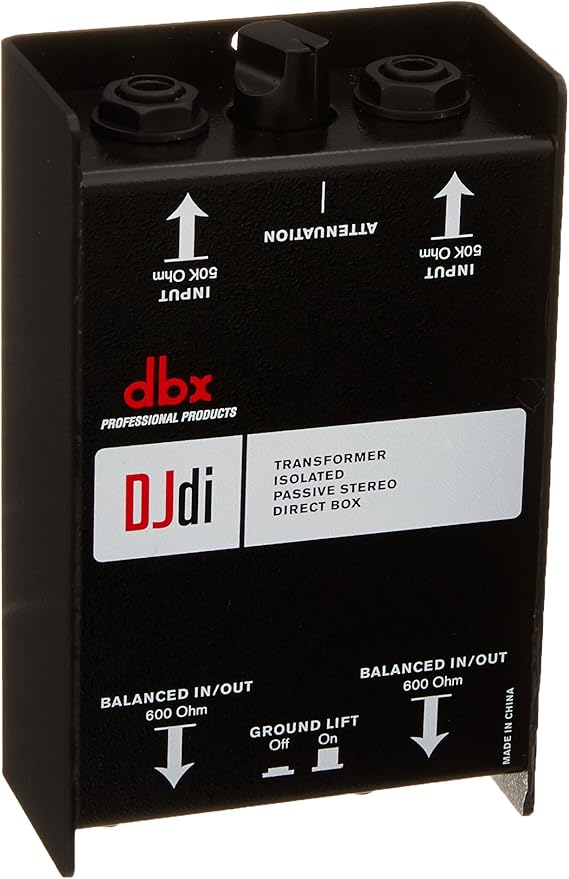 Di caja de inyección Dbx DJDI: Amazon.es: Electrónica