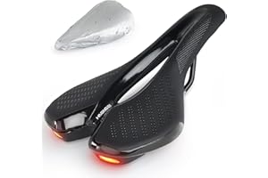 HASAGEI Bike Seat,Bike Seat Cushion,Bike Seat Cushion for Men&Women Comfort,with Rechargeable 360mAh Lithium Battery