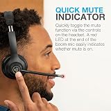 JLab Go Work 2nd Gen Wireless Headset with Mic – USB-C Dongle, Bluetooth 5.3 view 5