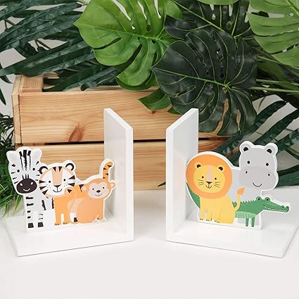 animal bookends for nursery
