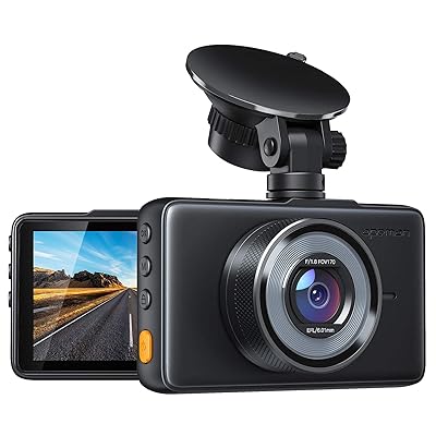 APEMAN Dash Cam 1080P FHD DVR Car Driving Recorder 3 Inch LCD Screen 170&deg; Wide Angle, G-Sensor, WDR, Parking Monitor, Loop Recording, Motion Detection