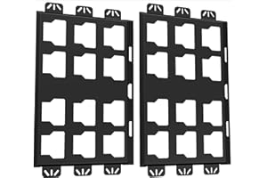NyVoozy for milwaukee packout wall mount Packout Mounting Plate, Metal Base for Milwaukee Toolboxes, milwaukee mounting plate Wall or Floor Mount (2 Full Width)