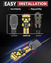 LASFIT 921 LED Bulb Reverse Light, 912 T15 6000K