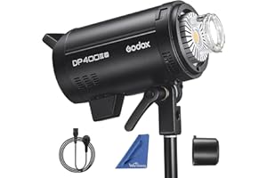 Godox DP400III-V DP400IIIV 400Ws Studio Flash Light - Bowens Mount Photography Lighting with Built-in 2.4G Wireless X System 