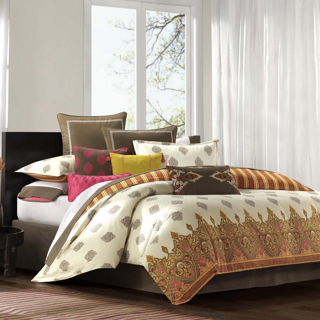 Echo Design Raja Multi 4Piece KING Comforter Set Home