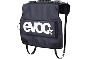 EVOC Tailgate Pad Duo - E-Bike Compatible, High-Density Foam Padding & Flexible Straps for Enhanced Frame & Fork Tube Protect