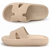 Haifago Cloud Slides for Women and Men Cushion Recovery Pillow Sandals, Memory Foam House Shower Slippers for Woman Comfort Platform Non-Slip
